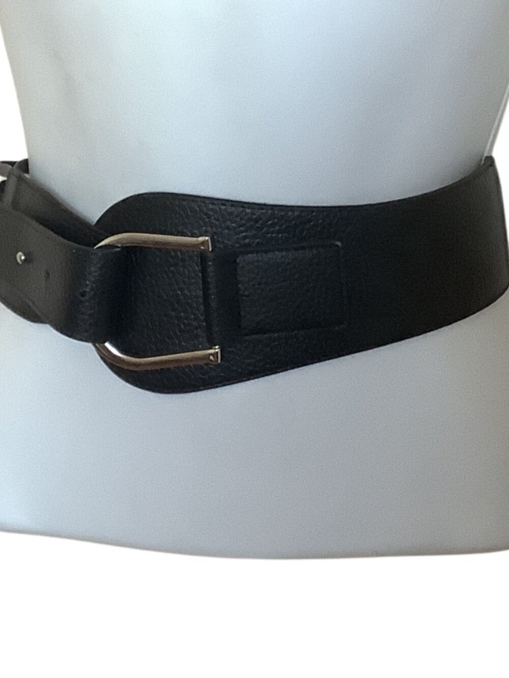 Chicos Wide Black Belt Equestrian-Style Women's Size Medium Unworn